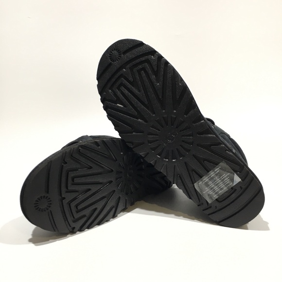 UGG NEUMEL HIKER LINED BOOTS -BLACK SUEDE -WOMEN’S US 12 -NEW - Picture 8 of 8